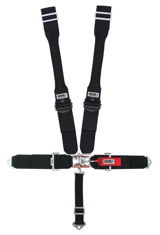 5-Way L&L 52in Lap Belt DB Harness W/Alum adjus