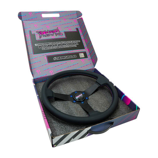 DOWN TO A SCIENCE STEERING WHEEL BLACK