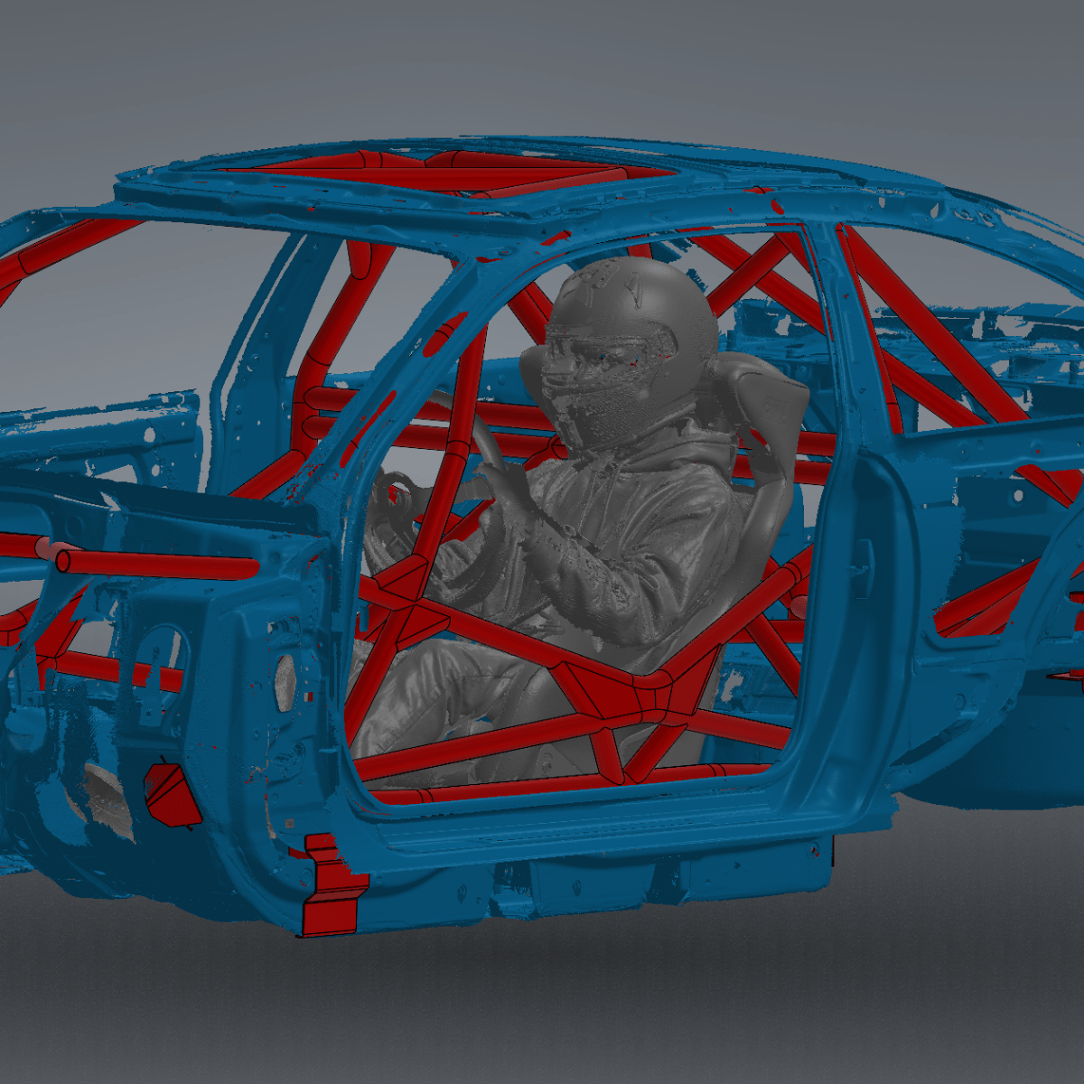 E46 Coupe Rally Spec Roll Cage Kit