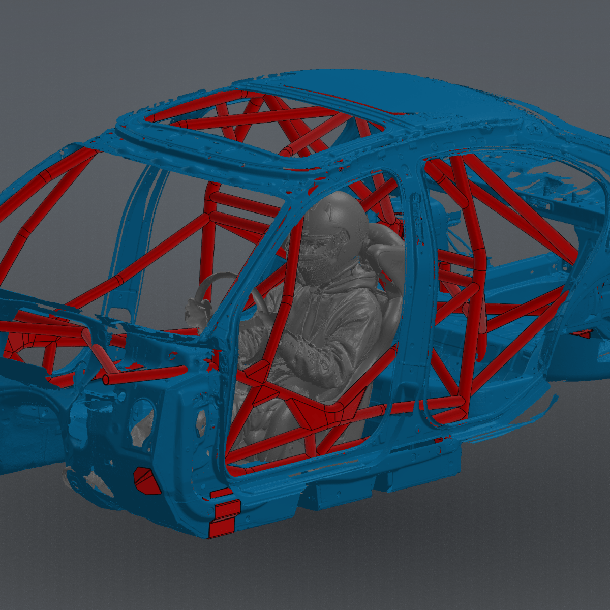 E46 Sedan Rally Spec Roll Cage Kit