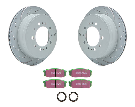 Brake Rotor & Pad Kit Greenstuff Toyota/Lexus