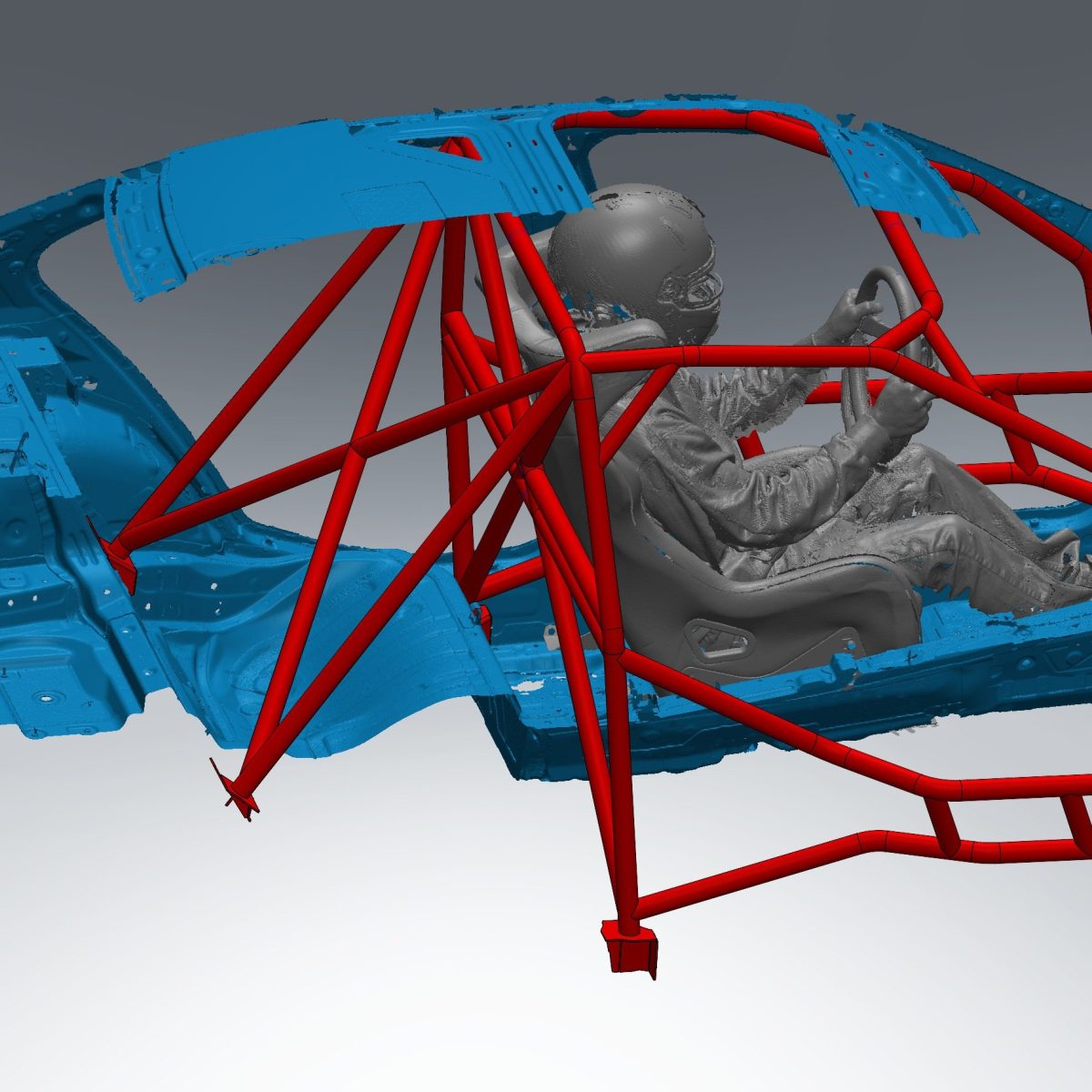 F30 FD Spec Roll Cage Kit — view 2