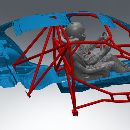 F30 FD Spec Roll Cage Kit — view 2