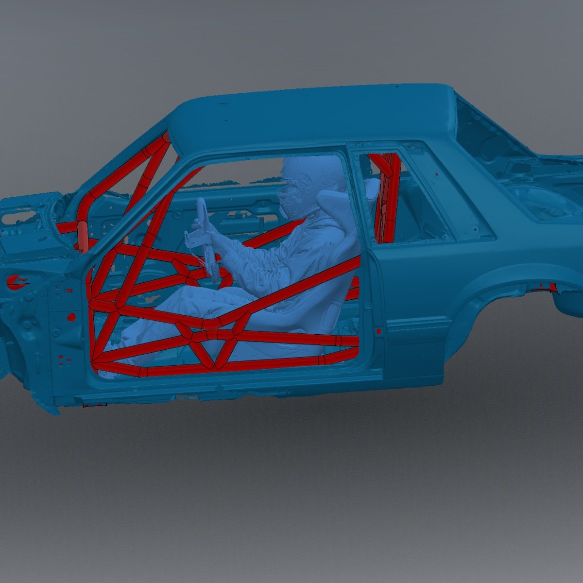 Foxbody Road Race Spec Roll Cage Kit