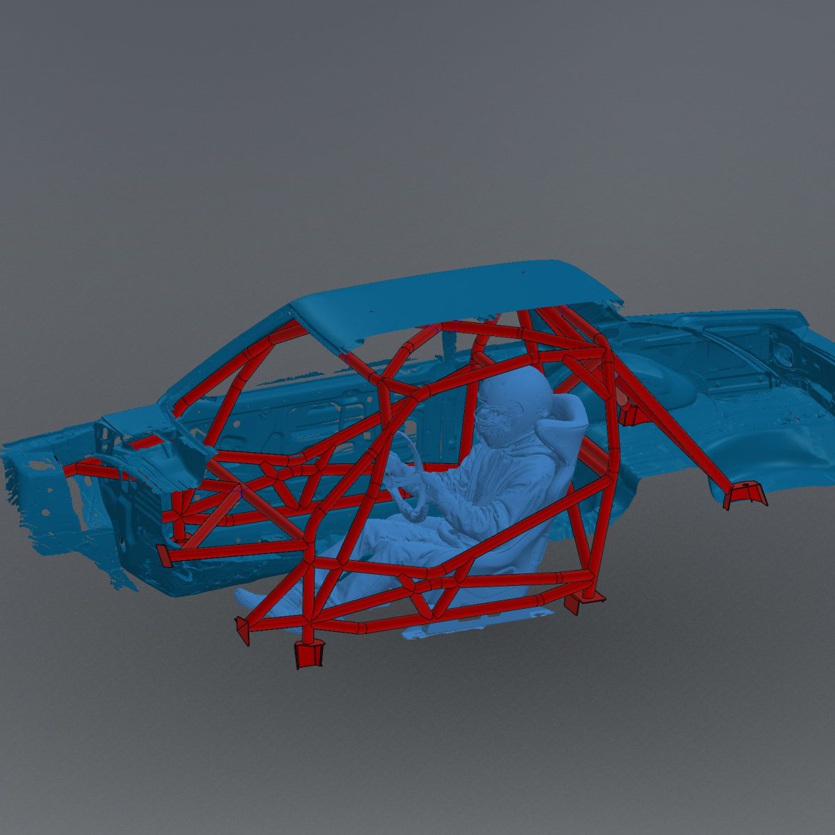 Foxbody Road Race Spec Roll Cage Kit — view 2