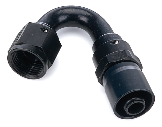 #8 150-Deg Crimp Hose Fitting