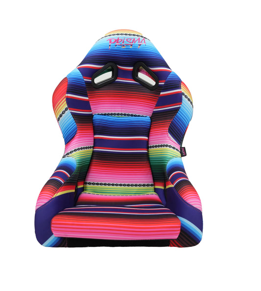 NRG FRP Bucket Seat - Mini Mexicali Version w/ Fiber Glass