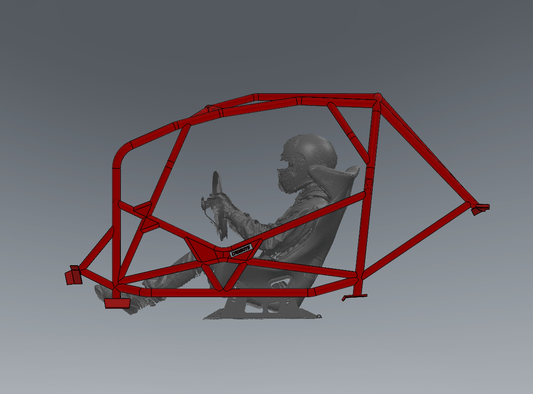 Fiesta FIA Spec Rally Roll Cage Kit — view 2