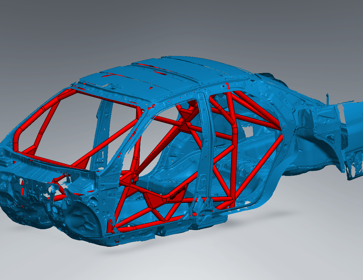 Subaru GD Rally Spec Roll Cage Kit