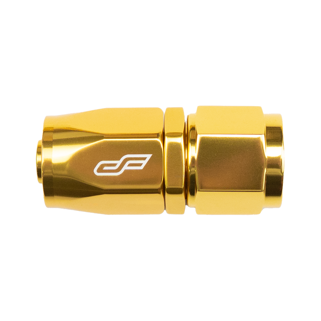 Gold Straight Female Hose End