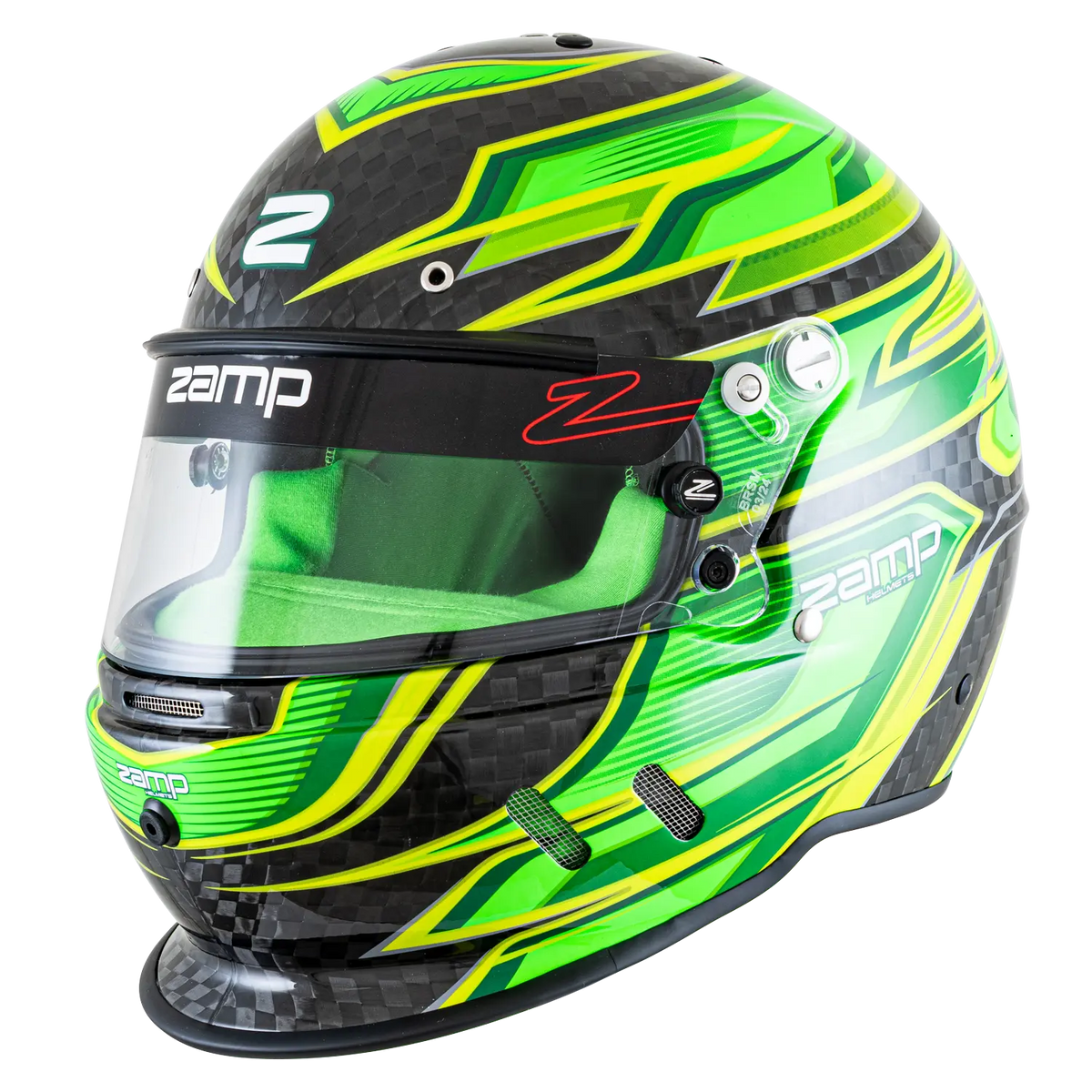 Zamp Racing H781C09 verified graphic helmet finish