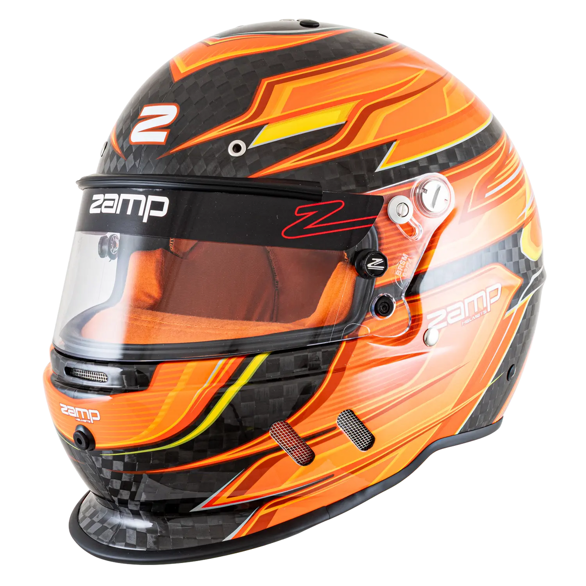 Zamp Racing H781C30 verified graphic helmet finish