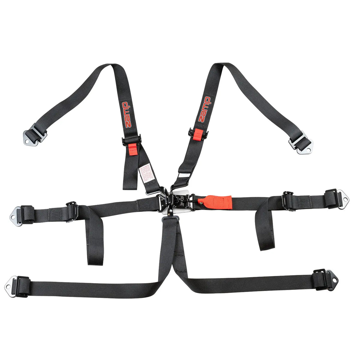 Zamp 2" 6-point Pull Up SFI Seat Harness