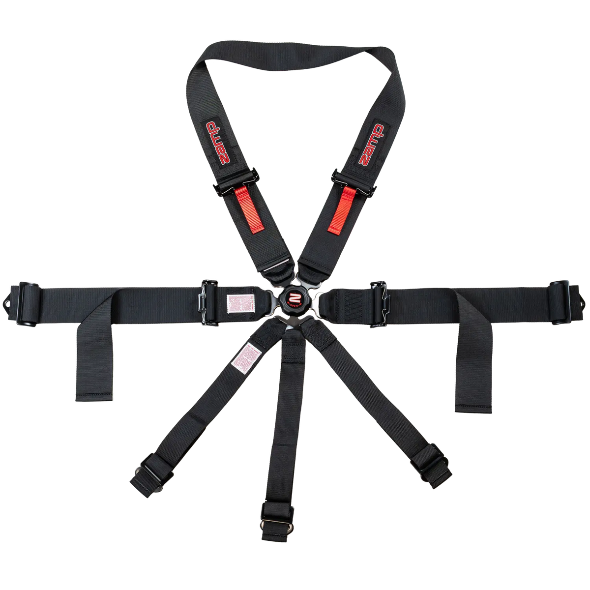 Zamp 7 Point Cam Lock U Loop Shoulder SFI Seat Harness