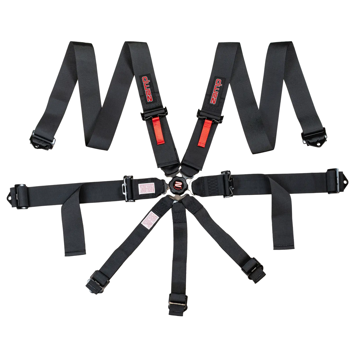 Zamp 7 Point Cam Lock 3x3 Shoulder SFI 16.5 Seat Harness