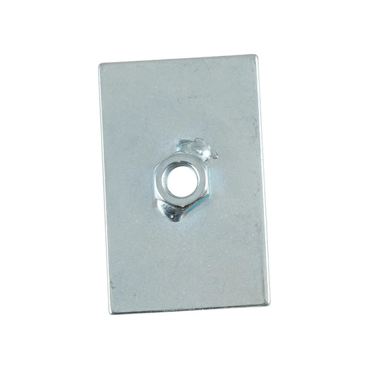 Zamp Rectangle Plate w/ Nut 80.5mm x 50.8mm