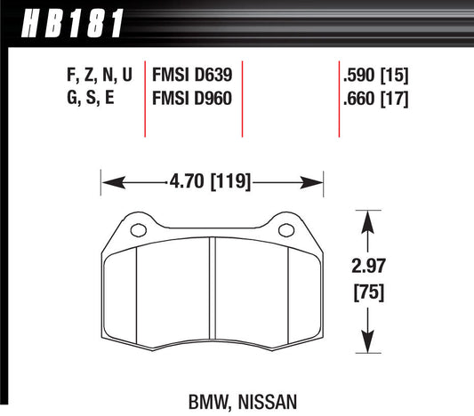 Brake Pads BMW
