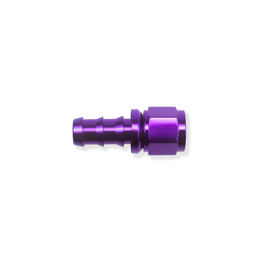ColorFittings Hose Barb AN push lock fitting purple e1790887643804.png