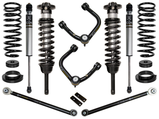 ICON K53173T Stage 3 suspension system with tubular upper control arms for 2003–2009 Lexus GX470
