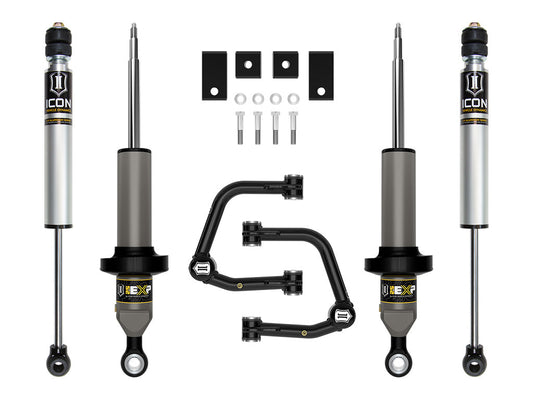 ICON K53192T Stage 2 2.5 EXP suspension kit with tubular upper control arms for 2022–2025 Toyota Tundra