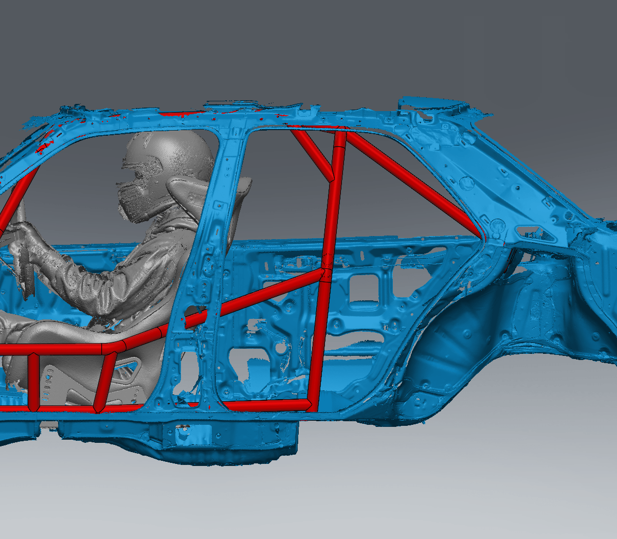 MX83 Cressida FD Spec Roll Cage Kit — view 2