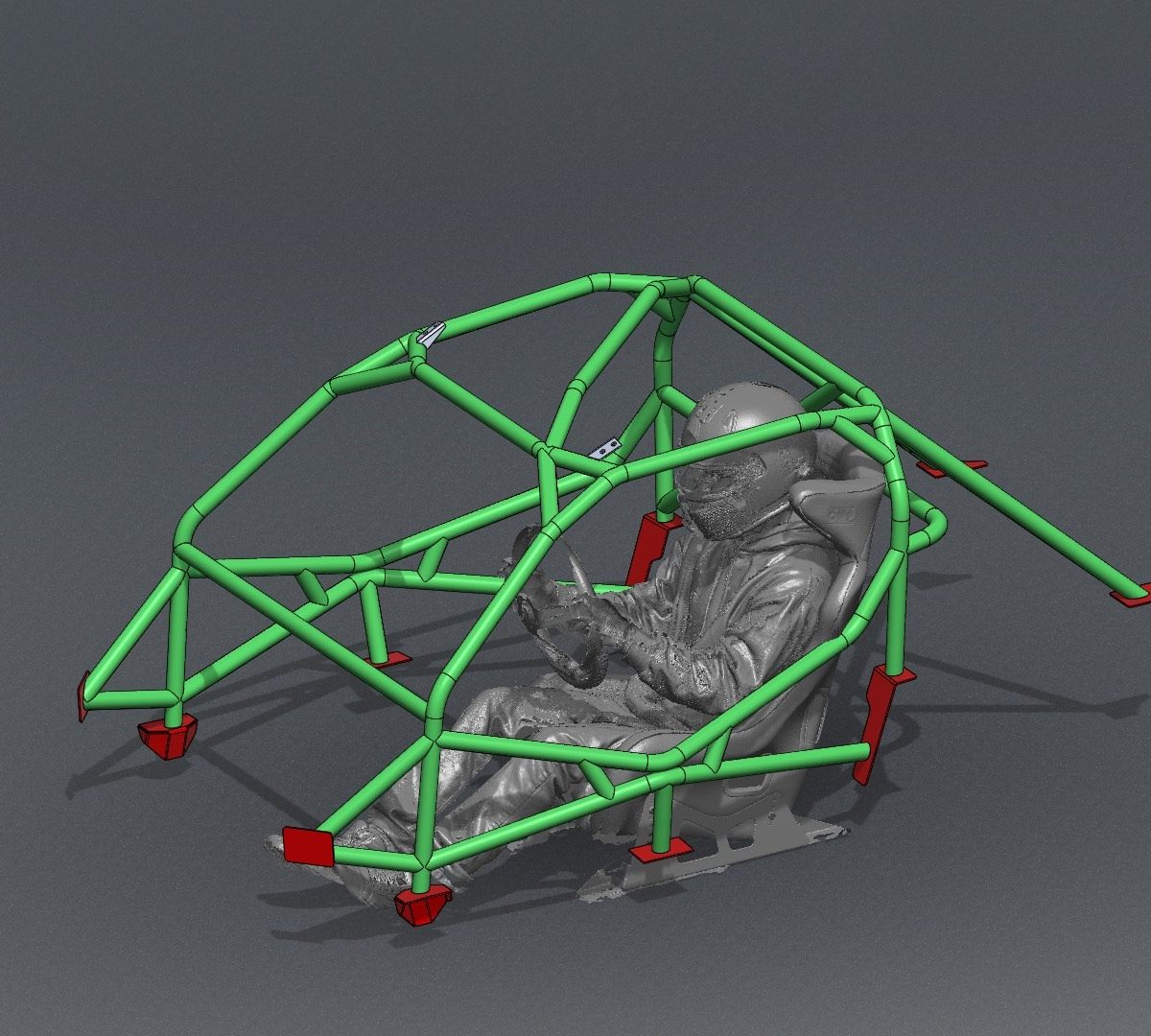 MX-5 Miata Road Race Spec Roll Cage Kit — view 2
