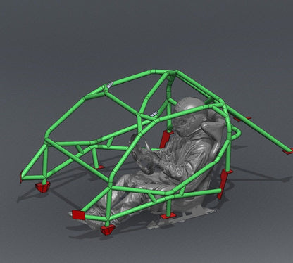 MX-5 Miata Road Race Spec Roll Cage Kit — view 2