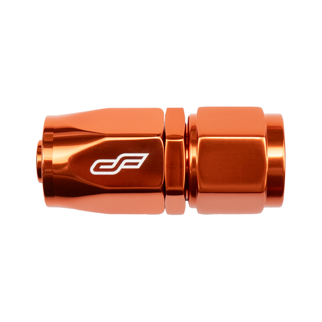 Orange Straight Female Hose End