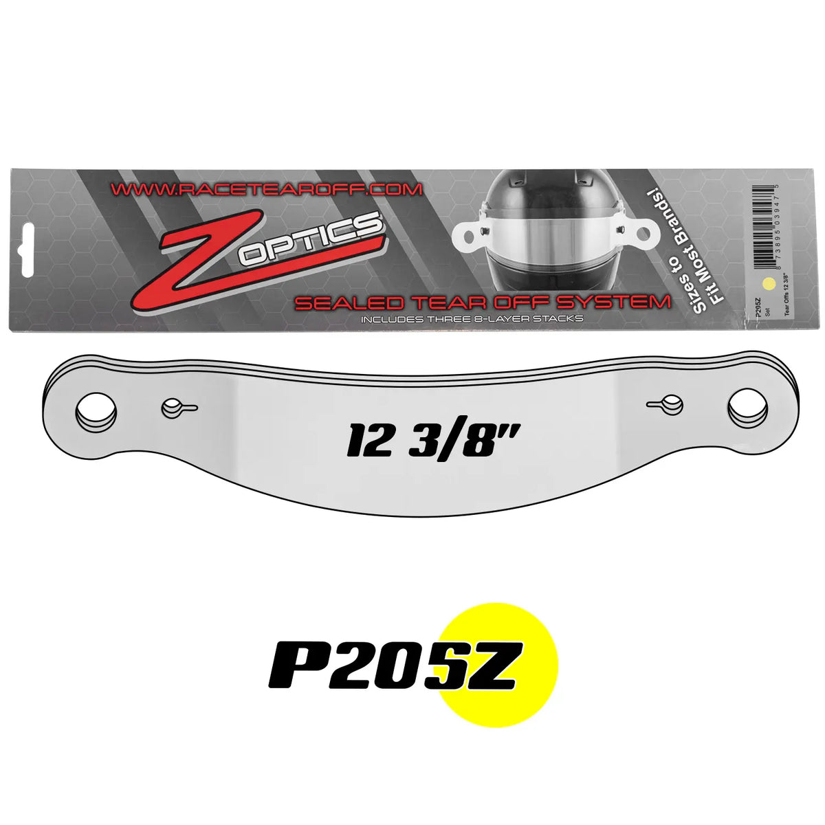 Zamp Z Optics P205Z sealed tear offs