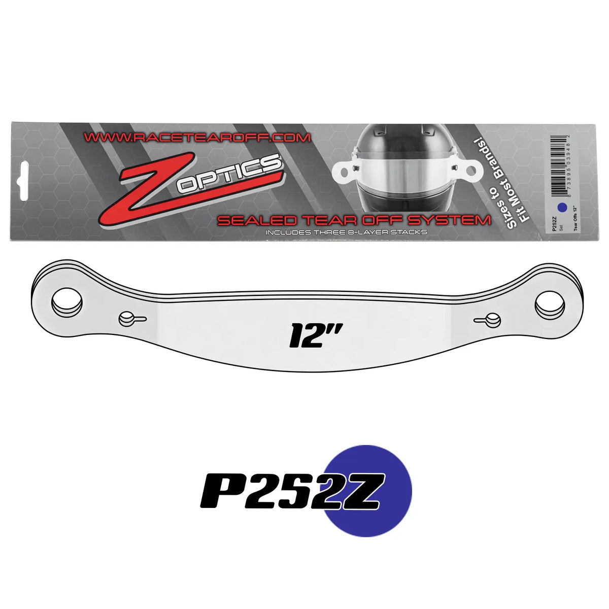 Zamp Z Optics P252Z sealed tear offs