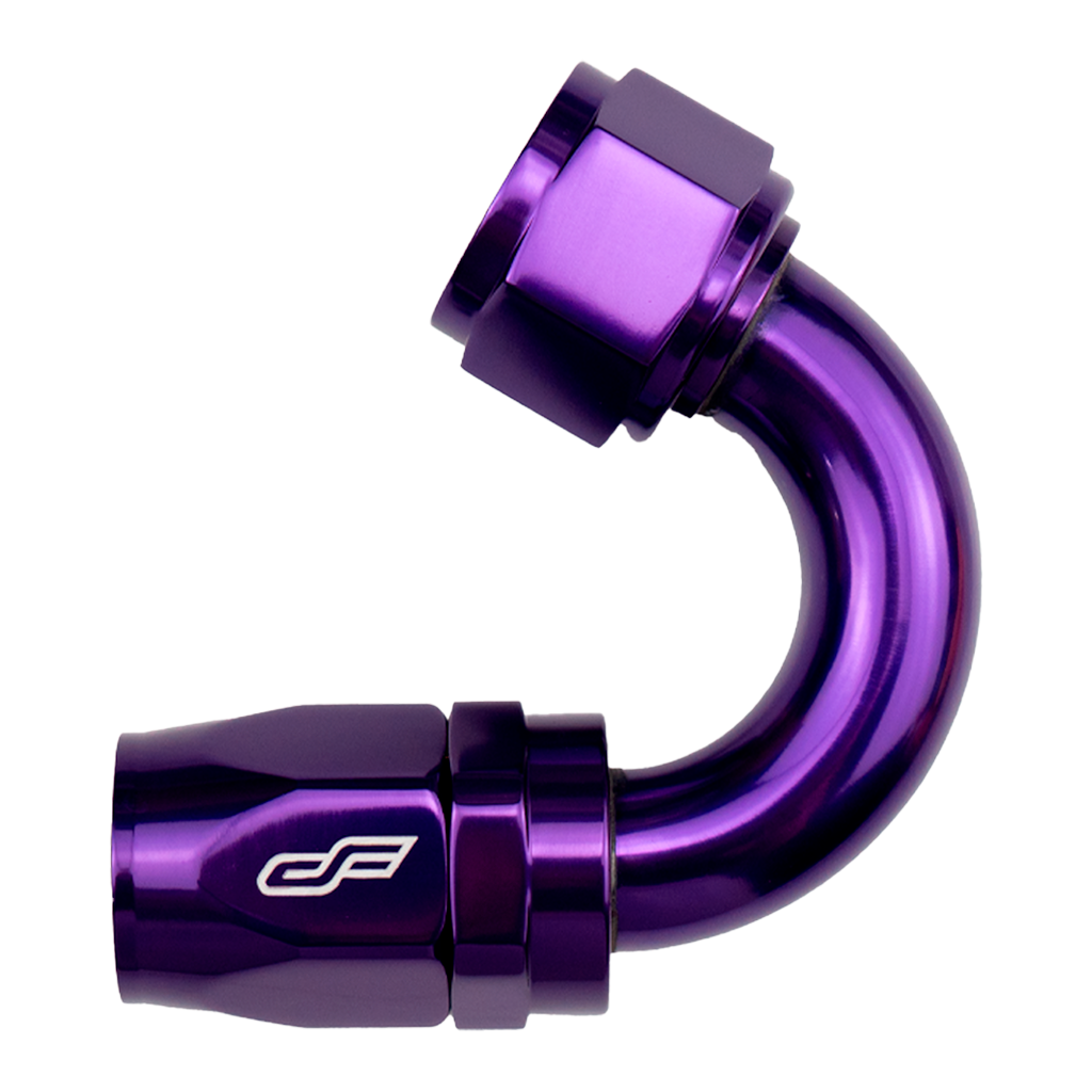 Purple 150 Degree Female Hose End