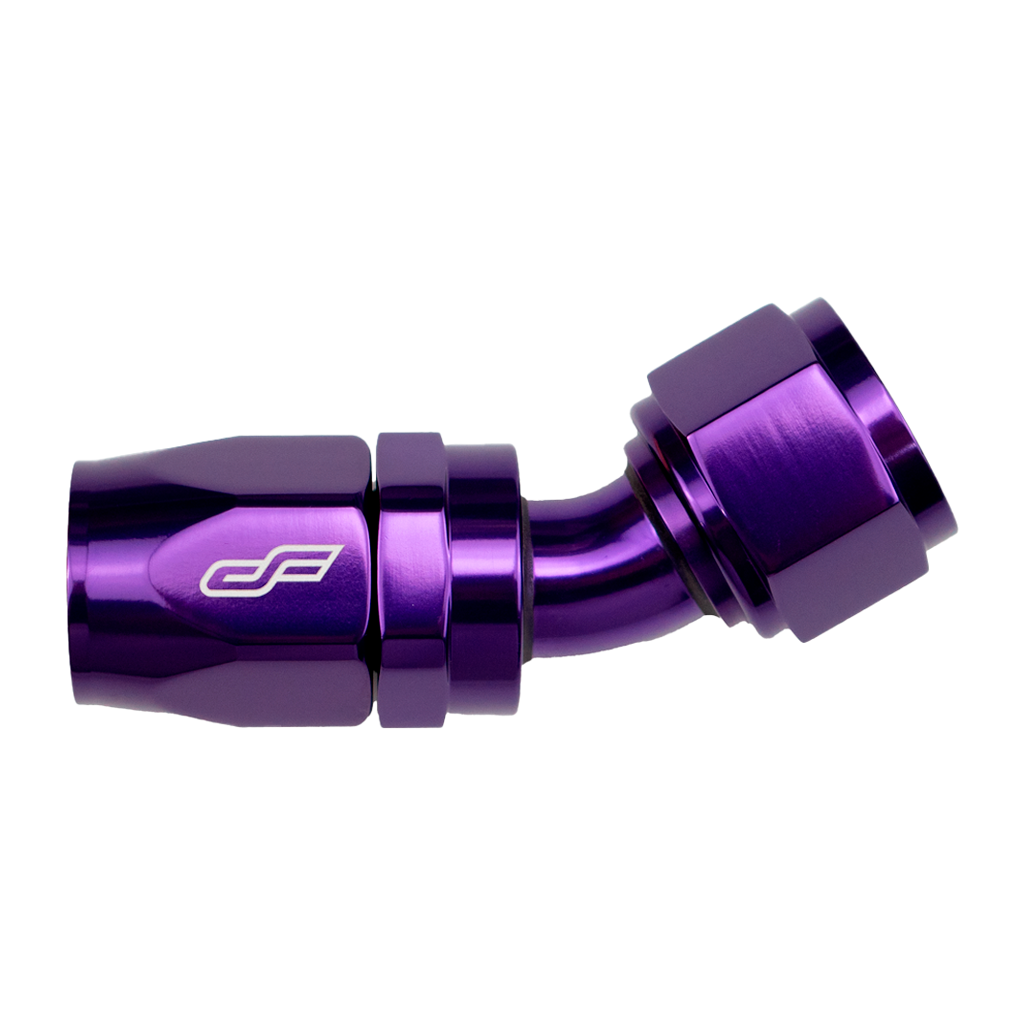 Purple 30 Degree Female Hose End