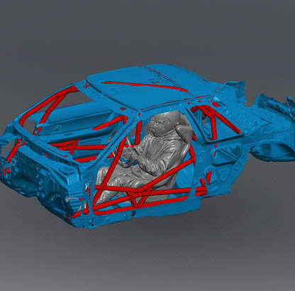 R32 Drift / Road Race Spec Roll Cage Kit