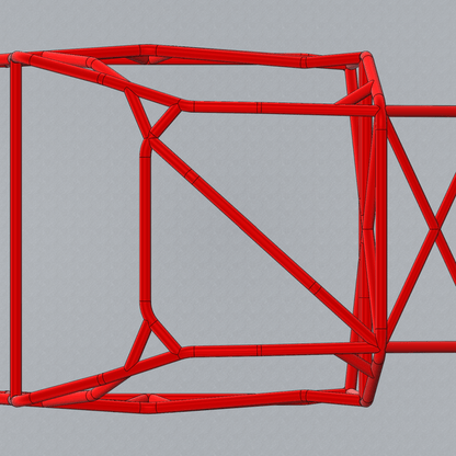 R32 Drift / Road Race Spec Roll Cage Kit — view 2