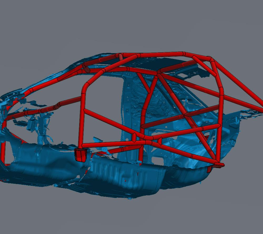 R34 GT-R FD Spec Roll Cage Kit — view 2