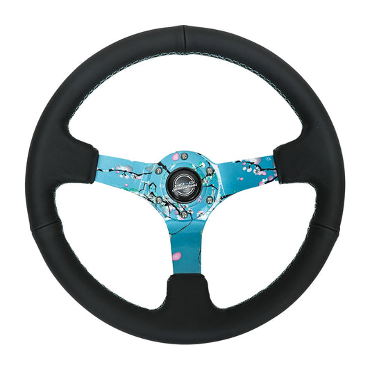 BLOSSOM STEERING WHEEL LEATHER
