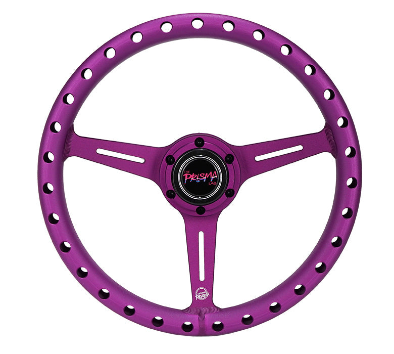 ALUMINUM STEERING WHEELS - EXTRA LIGHT PURPLE