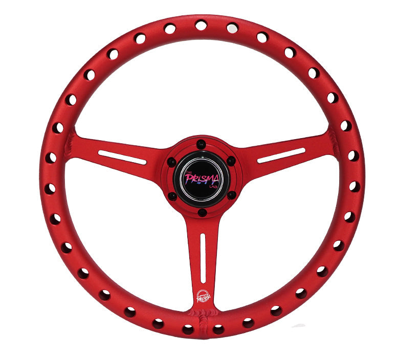ALUMINUM STEERING WHEELS - EXTRA LIGHT RED