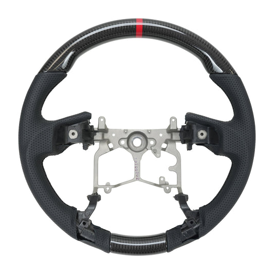 NRG 12-23 Toyota Tacoma OEM Plus Carbon Fiber Steering Wheel w/ Black Stitch & Red Center Mark