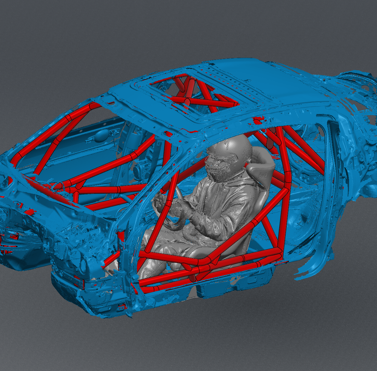 RX-8 Road Race Spec Roll Cage Kit