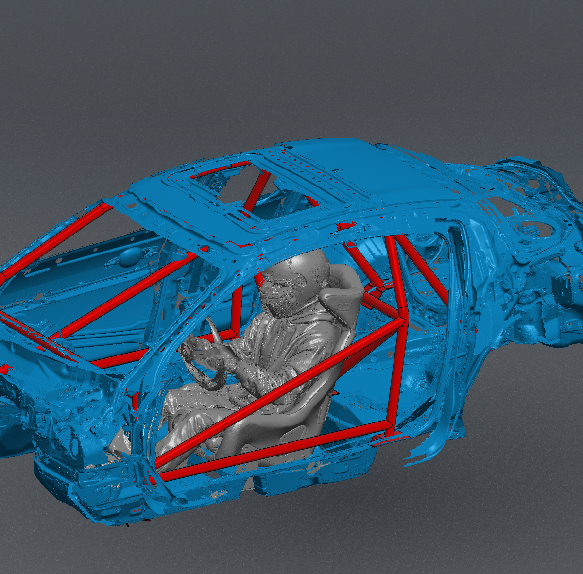 RX-8 NHRA 8.5 Chromoly Roll Cage Kit