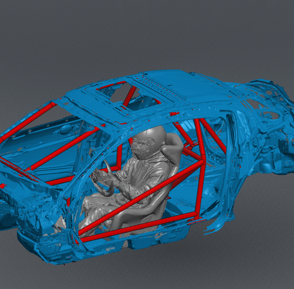 RX-8 NHRA 8.5 Chromoly Roll Cage Kit