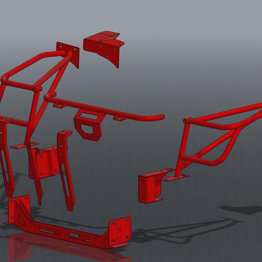 S14 Tube Front and Lower Rad Support — view 2