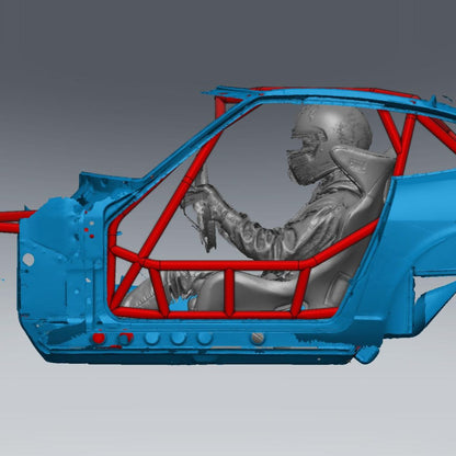 Datsun 240Z FD / Road Race Roll Cage Kit — view 2