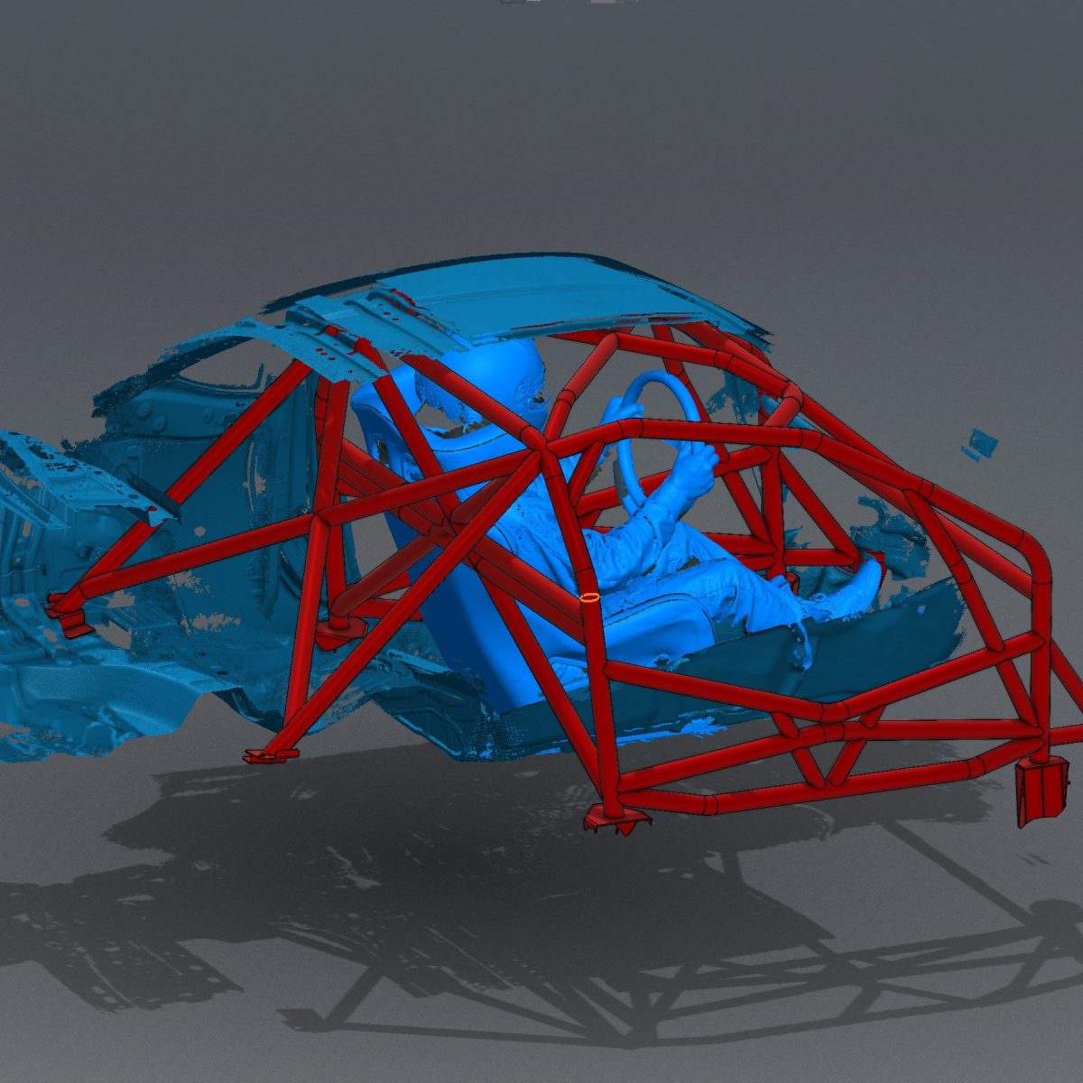 FRS/BRZ/GT86 Road Race Spec Roll Cage Kit — view 2