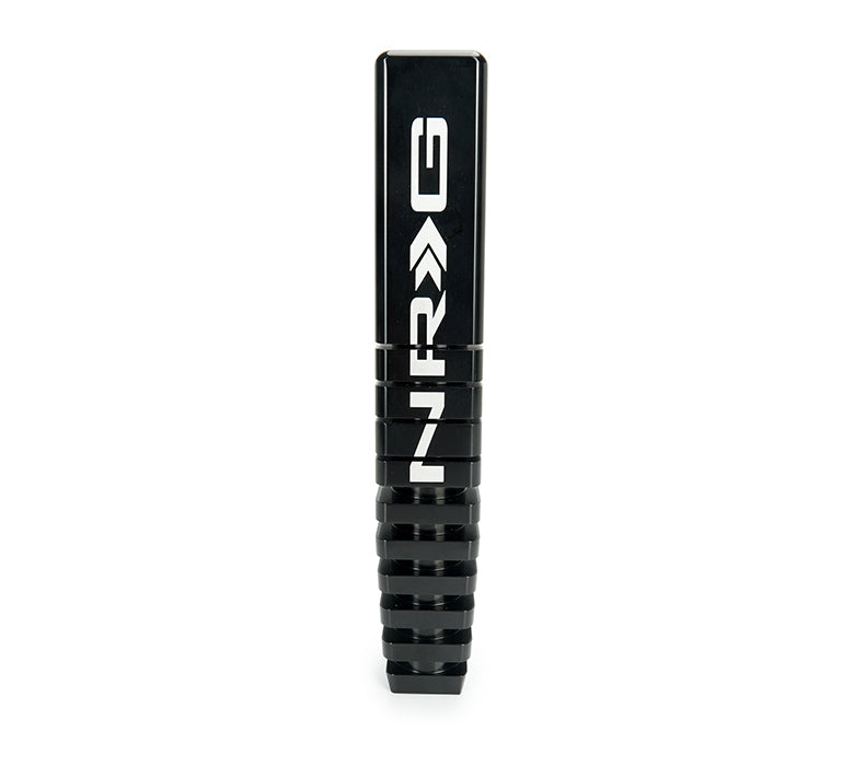 NRG Shift Knob - 20 Year Anniversary Weighted Square Heat Sink Tall - Black