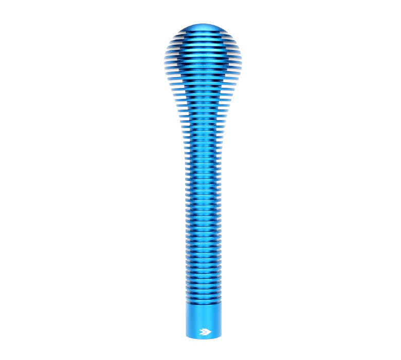 HEAT SINK SHIFT KNOB- BUBBLE HEAD LONG BLUE