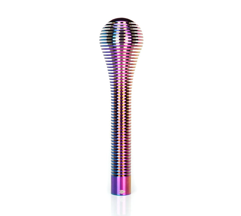 HEAT SINK SHIFT KNOB- BUBBLE HEAD LONG NEOCHROME