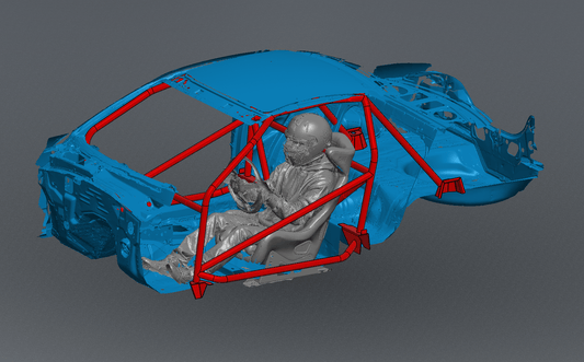 CageKits SN95 Mustang NHRA 8.5 Chromoly Roll Cage Kit