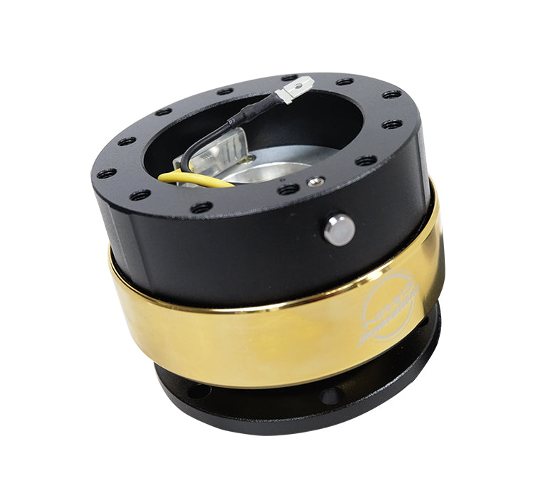 THE DING QUICK RELEASE BLACK / CHROME GOLD